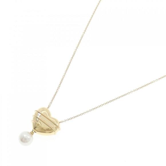 TIFFANY Gold Pearl Heart Necklace - Picture 2 of 6